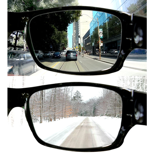 HD Polar View Brille, schwarz