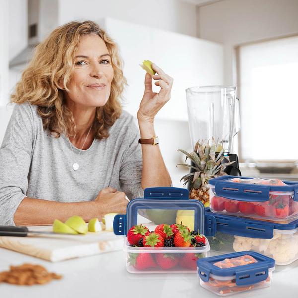 Livington Flex & Fresh Frischhaltedosen-Set, 4-teilig