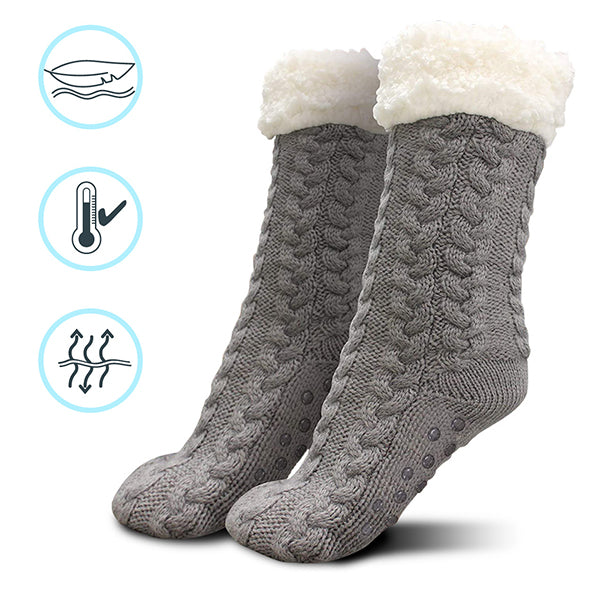 Chaussettes douillettes pour elle et lui, taille unique