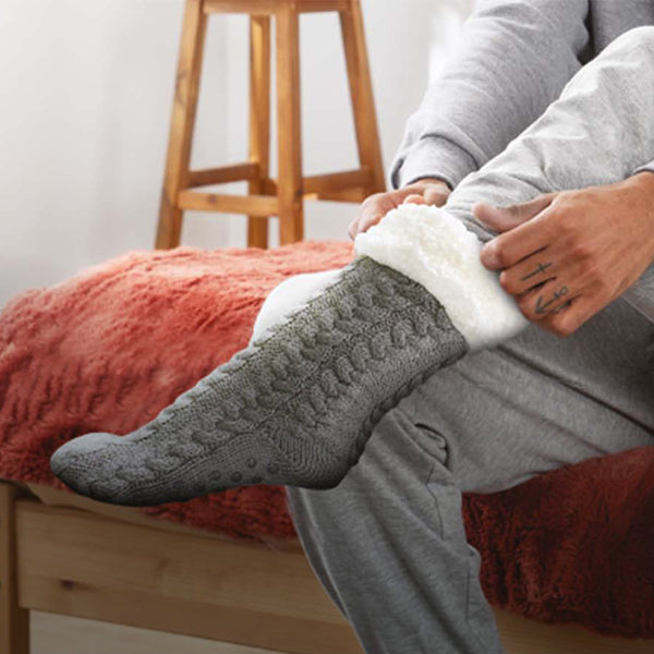 Chaussettes douillettes pour elle et lui, taille unique