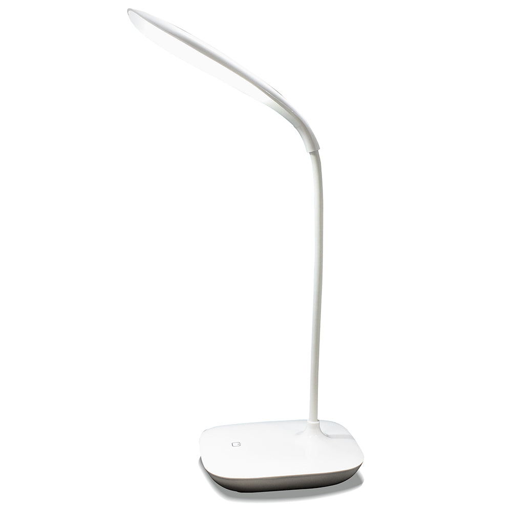 Ein- und Ausschalten mit moderner Touch-Bedienung. 3 Helligkeitsstufen und 16 ultrahelle LED-Lämpchen