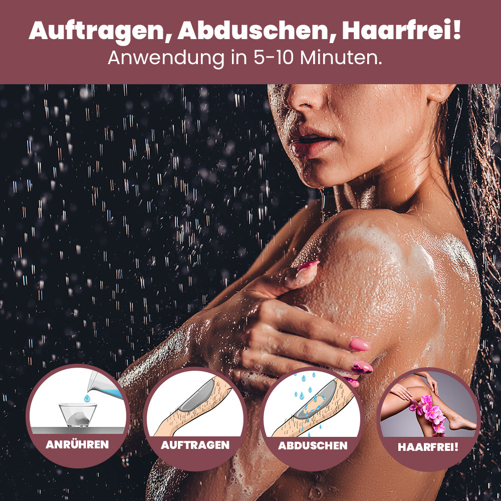 Capillum AMOVE Aloe Vera, Dusch-Haarentfernungspulver, 200 gr.