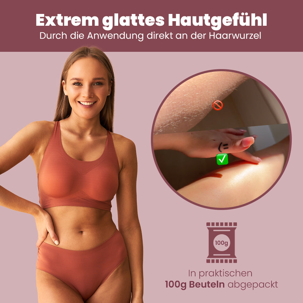 Capillum AMOVE Aloe Vera, Dusch-Haarentfernungspulver, 200 gr.