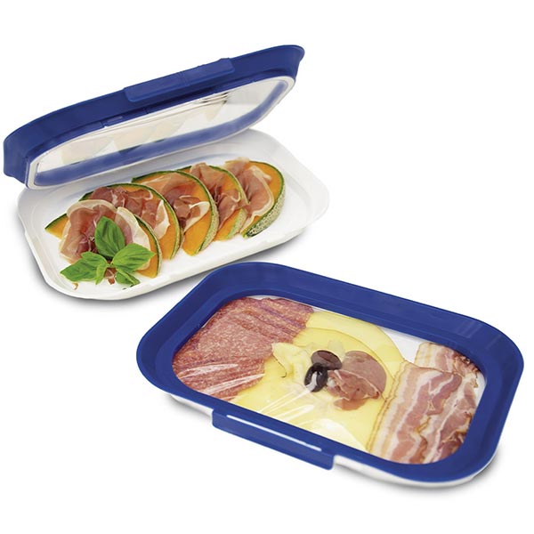 Ensemble de 2 assiettes de conservation fraîches Livington Flex &amp; Fresh