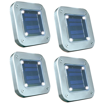 Lampes solaires de jardin, lot de 4
