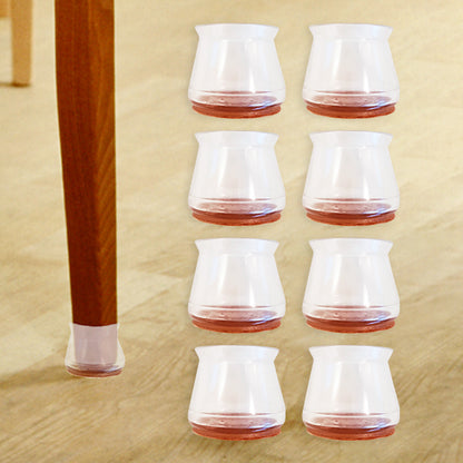 Flexible Möbelschützer, 8er Set  Bein