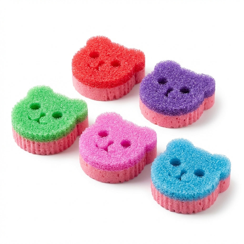 Magic Teddy Duo Set mit 5 Schwämmen