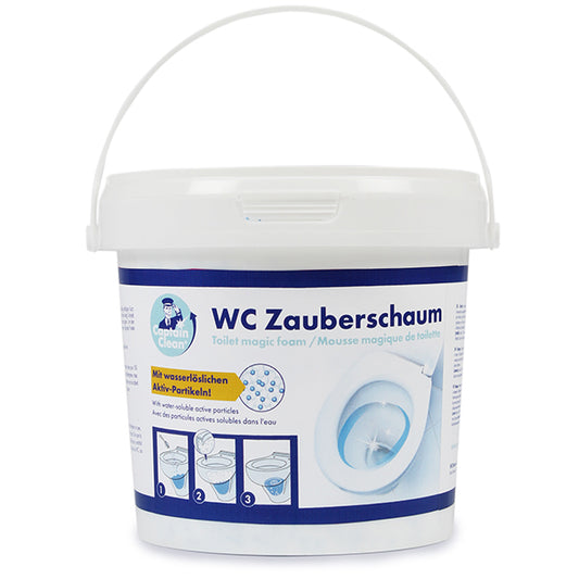 Mit dem Captain Clean Zauberschaum holen Sie sich einen WC-Reiniger der neuen Generation ins Haus! 