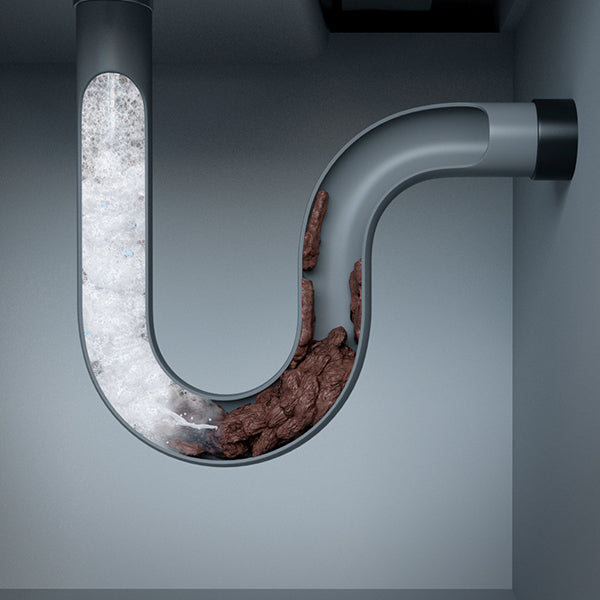 Abfluss reinigen mit Drainfree Schaum