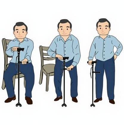 Einfacher aufstehen mit dem Clever Cane Gehstock