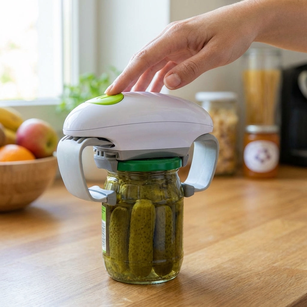 Elektrischer Deckelöffner für Konservengläser
