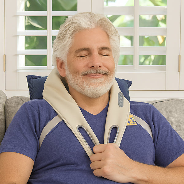 Der Wellprime Total Neck Massager bietet eine unkomplizierte Möglichkeit, diese Belastung zu reduzieren – ohne Termin, ohne Aufwand, jederzeit einsatzbereit.