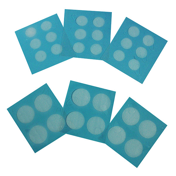 2 Pflaster Grössen des Fromu Clear anti Warzen Pflaster