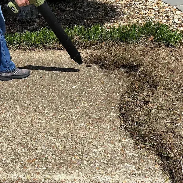 Gras entfernen mit dem Starlyf Power Blower