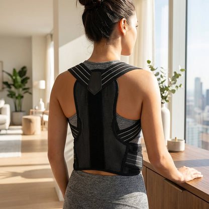 Ceinture de maintien lombaire orthopédique – Correction posturale premium