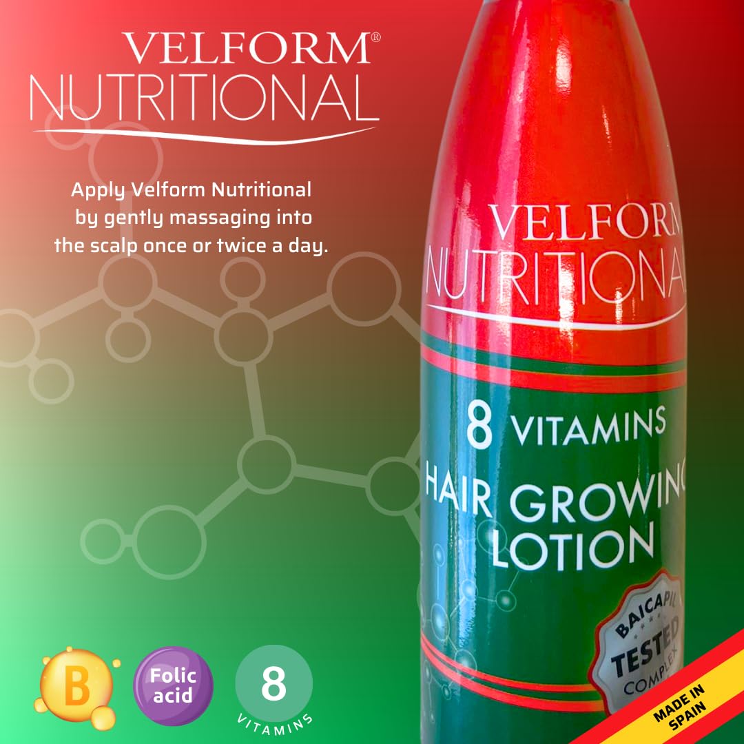 Lotion nutritive pour la croissance des cheveux 1+1 Velform, 2 x 200 ml