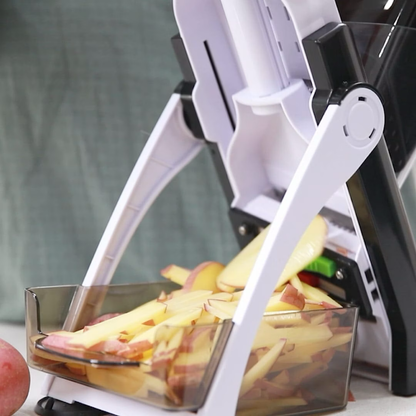 Kartoffeln schneiden mit dem Livington TurboCut Universalhobel