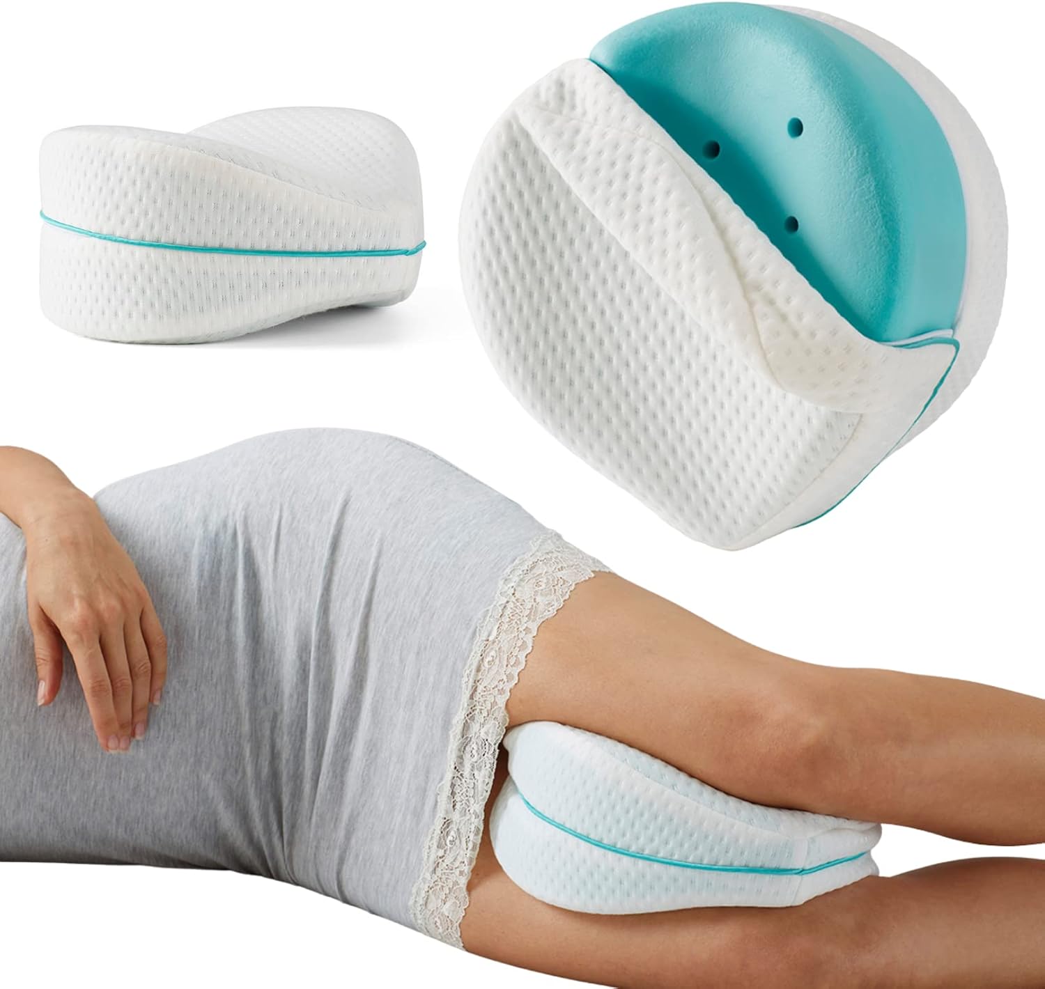 Restform Leg Pillow Orthopädisches Kniekissen aus Memoryfoam