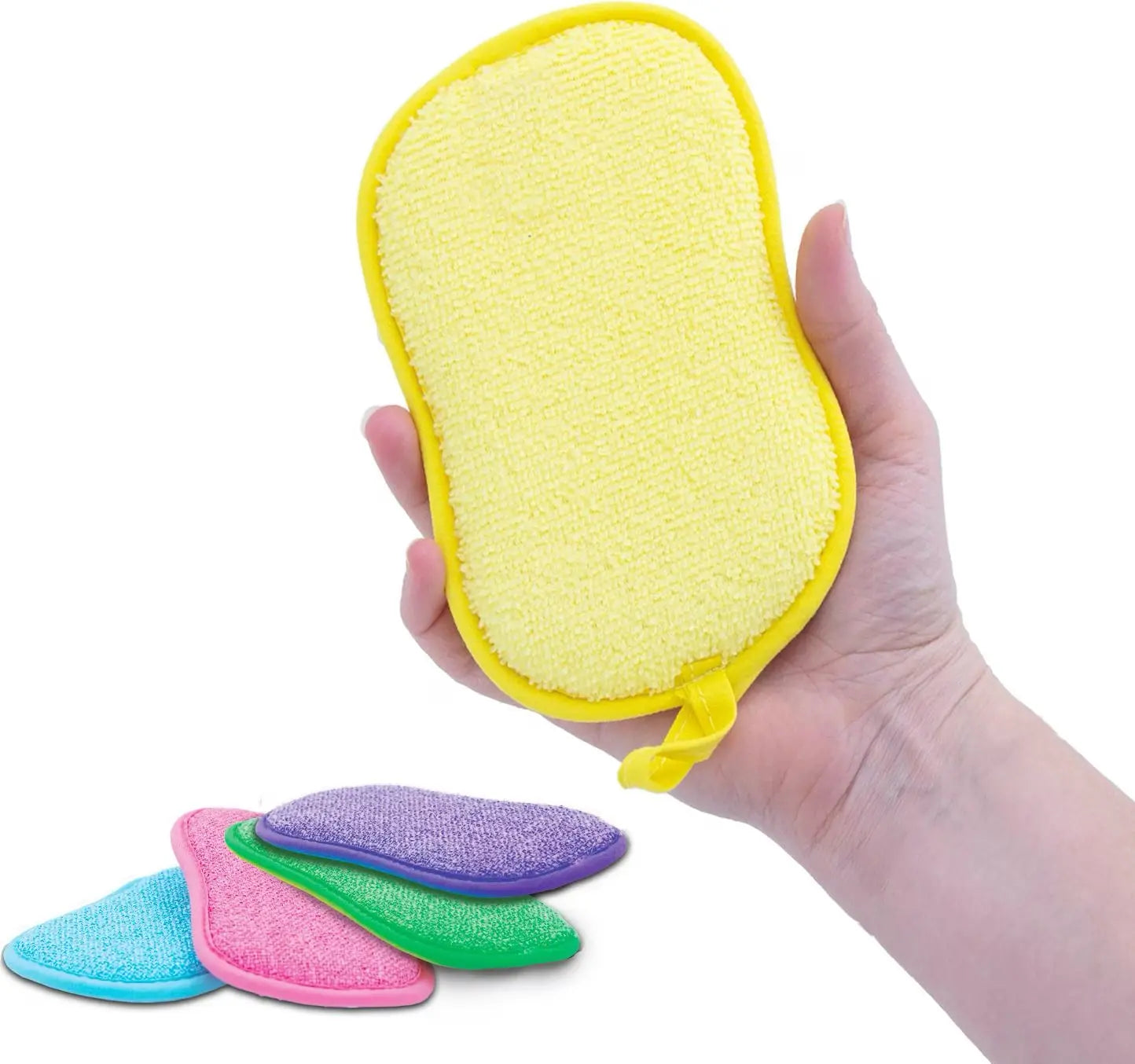 Der Livington DuoSponge Schwamm hat die perfekte Grösse