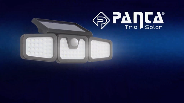 Panta Trio Solar Aussenleuchte mit Sensor