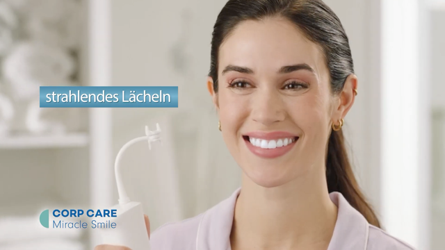 Charger la vidéo : CorpCare MiracleSmile elektrische Munddusche
