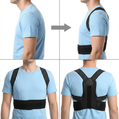 Ceinture de maintien lombaire orthopédique – Correction posturale premium