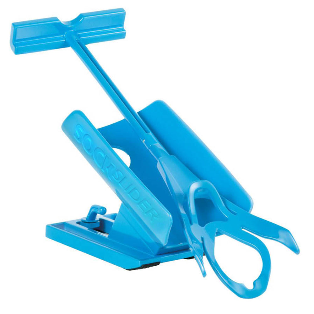 Einzelteile des Sock Slider