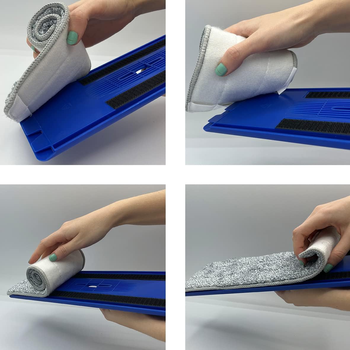 Reinigung Pads des Starlyf Autoclean Mop das Mikrofaser Mop-System wechseln