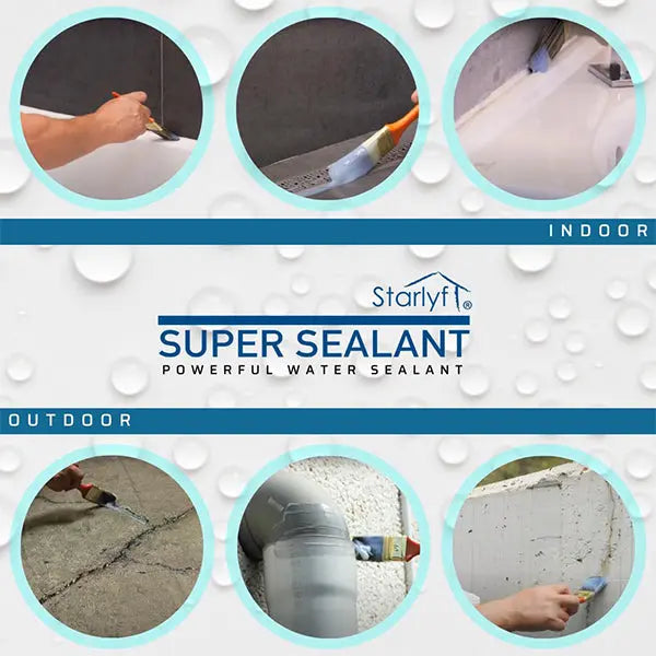 Anwendungsmöglichkeiten der Starlyf Super Sealant Dichtungsmasse