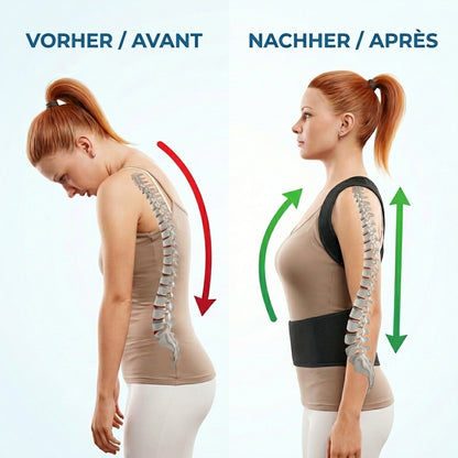 Ceinture de maintien lombaire orthopédique – Correction posturale premium