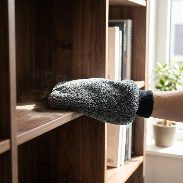 Möbel reinigen mit dem Wunderhandschuh